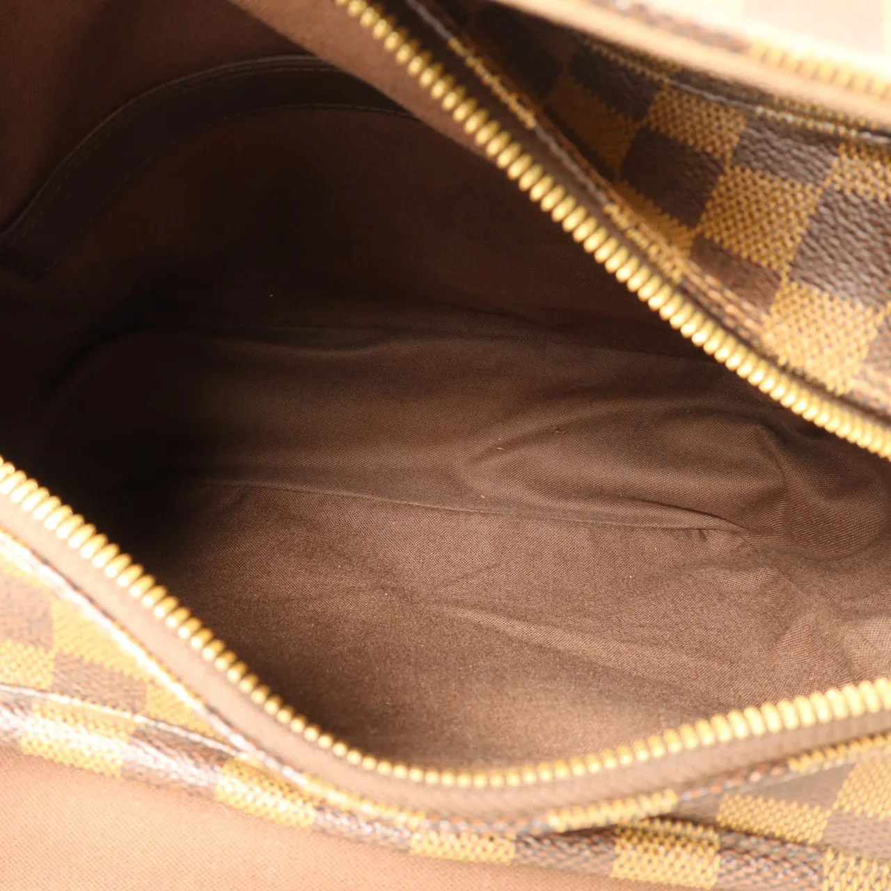 LOUIS VUITTON Naviglio N45255 Shoulder Bag Coated Canvas 棕色 Coated Canvas Rank B - Thumbnail 6