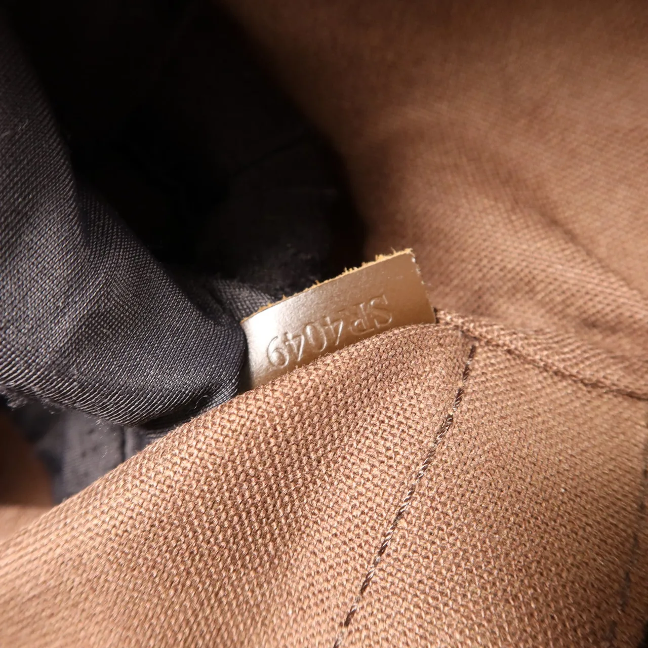 LOUIS VUITTON Naviglio N45255 Shoulder Bag Coated Canvas 棕色 Coated Canvas Rank B - Thumbnail 8