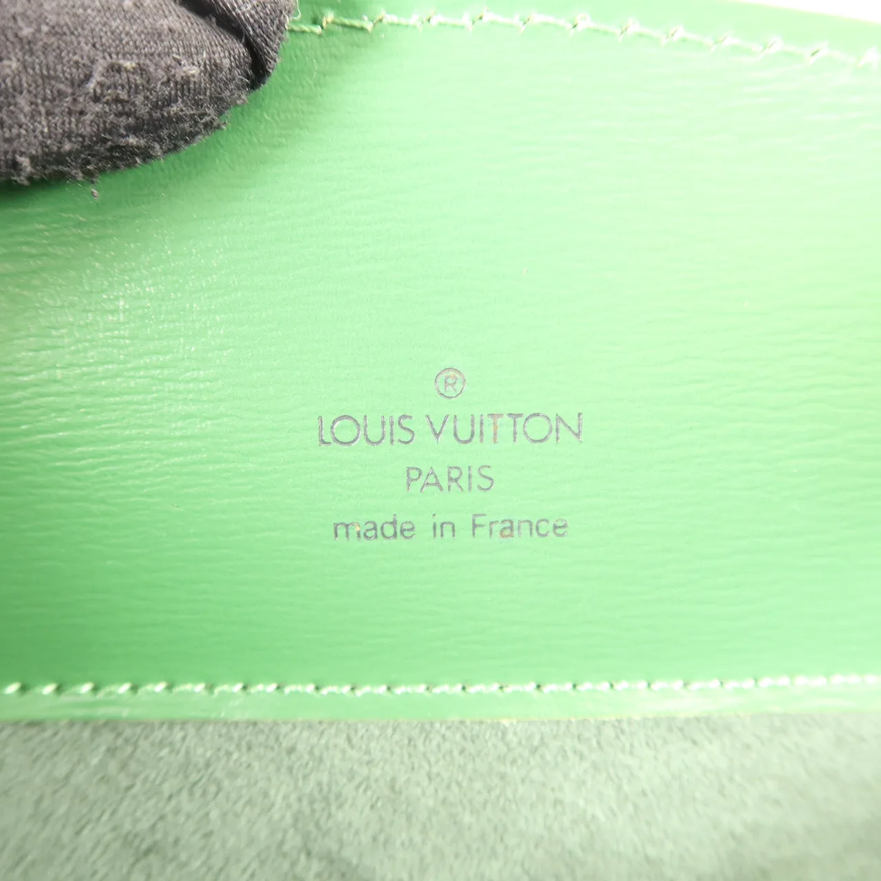 LOUIS VUITTON Cluny M52254 Shoulder Bag Calfskin 綠色 / Green Calfskin Rank A - Thumbnail 7