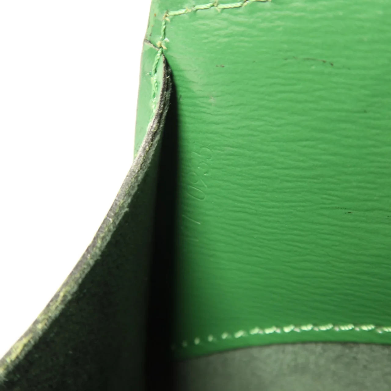 LOUIS VUITTON Cluny M52254 Shoulder Bag Calfskin 綠色 / Green Calfskin Rank A - Thumbnail 17