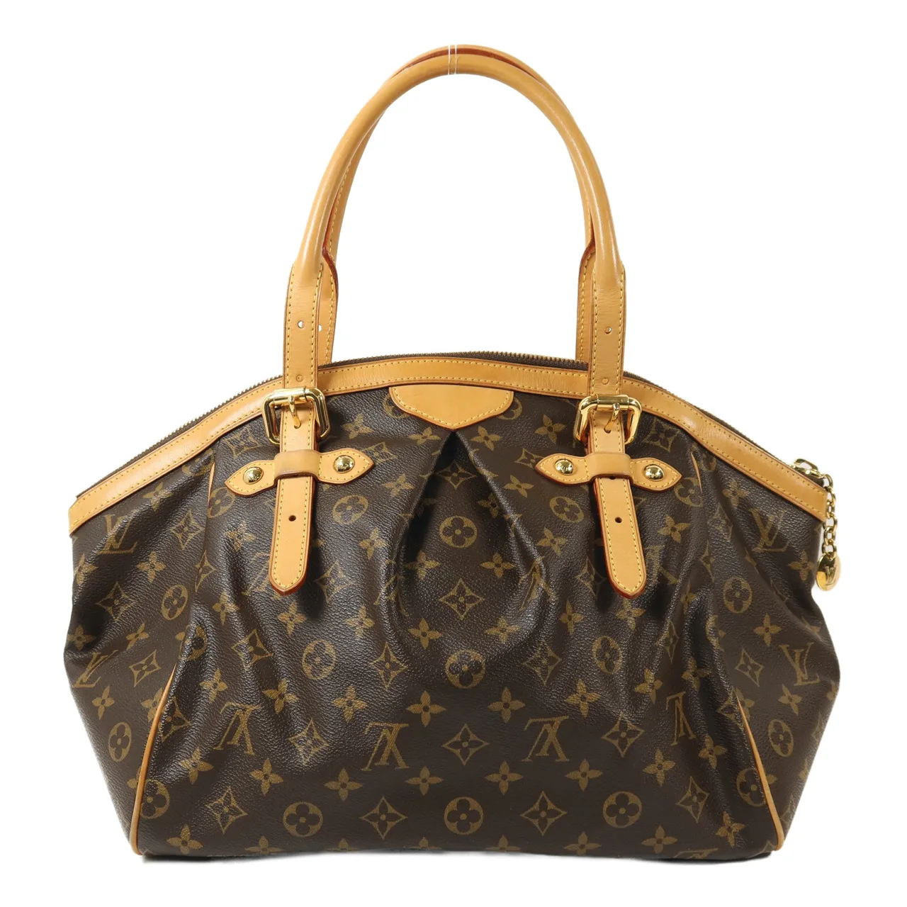 LOUIS VUITTON Tivoli M40144 Shoulder Bag Coated Canvas 棕色 / Brown Coated Canvas Rank B - Thumbnail 2
