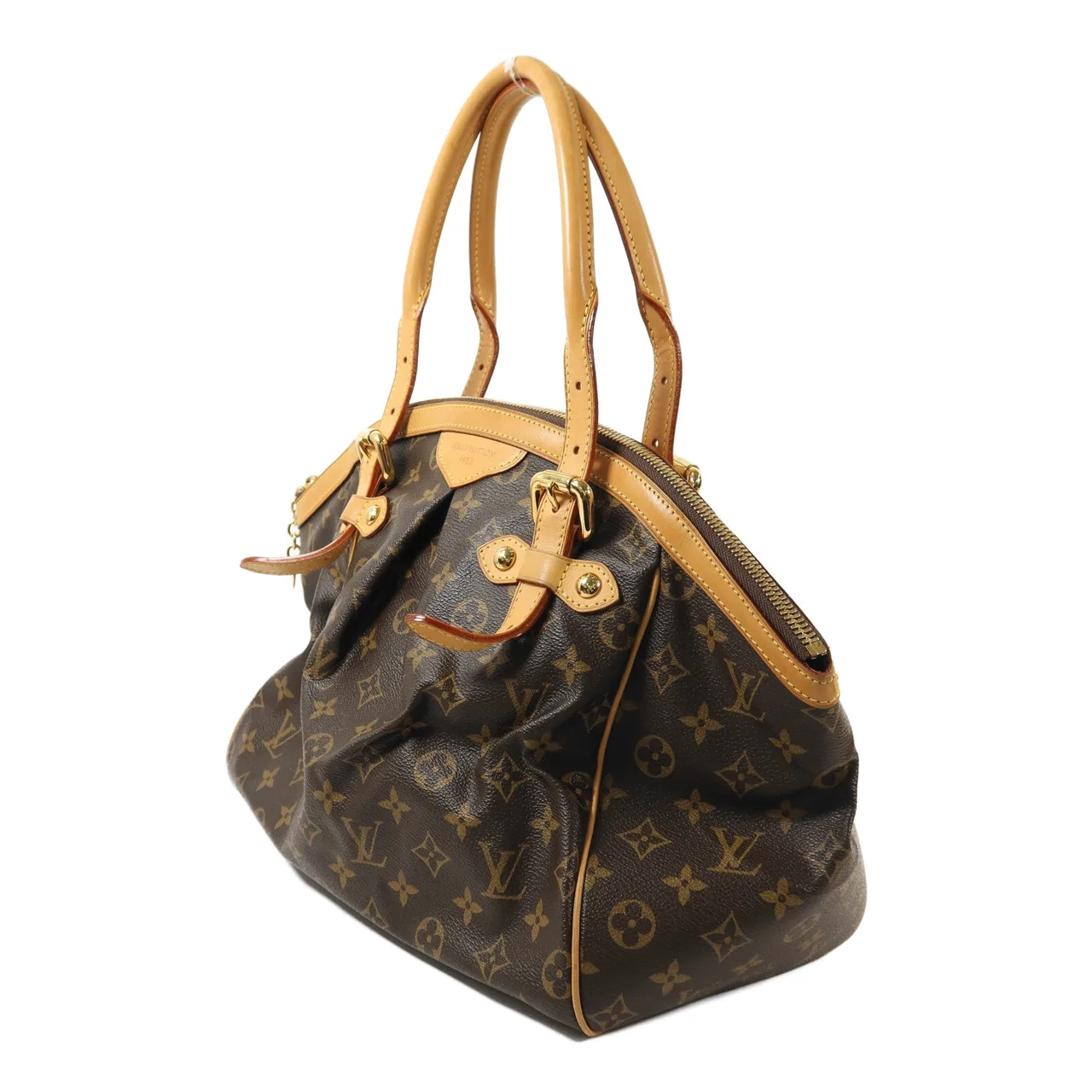 LOUIS VUITTON Tivoli M40144 Shoulder Bag Coated Canvas 棕色 / Brown Coated Canvas Rank B - Thumbnail 3