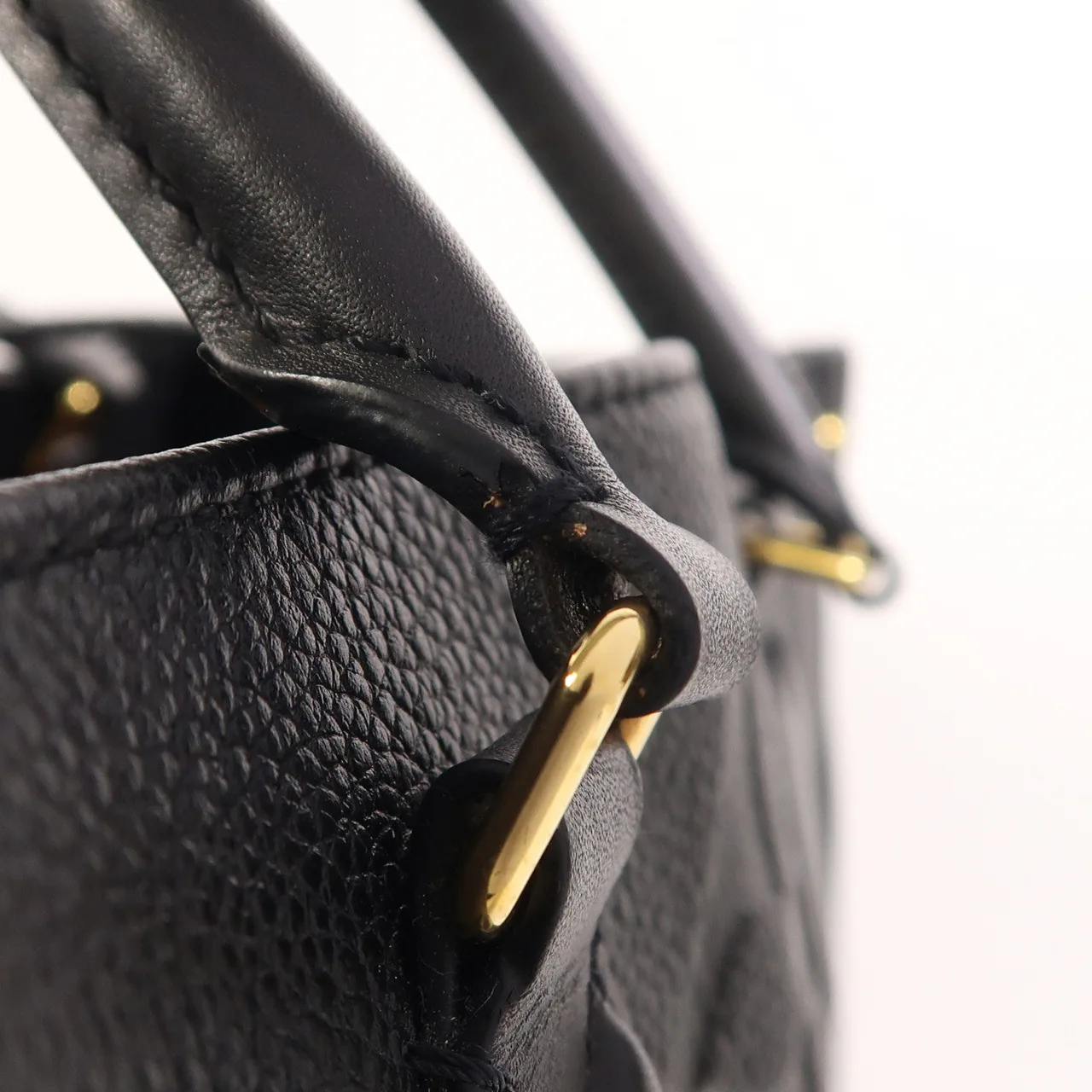 LOUIS VUITTON OnTheGo M44925 2-Way Bag Calfskin 黑色 / Black Calfskin Rank B - Thumbnail 19