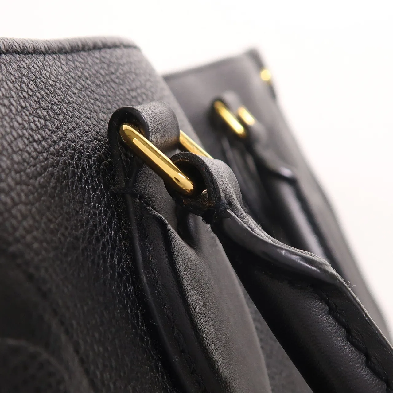 LOUIS VUITTON OnTheGo M44925 2-Way Bag Calfskin 黑色 / Black Calfskin Rank B - Thumbnail 21