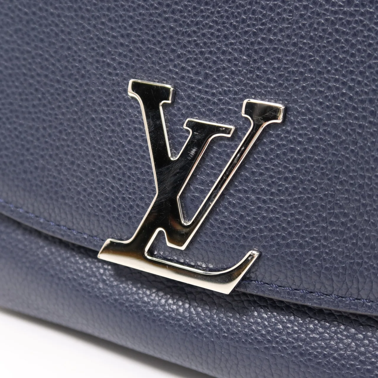 LOUIS VUITTON Vivienne M54057 2-Way Bag Calfskin 海軍藍 / Black Calfskin Rank A - Thumbnail 9