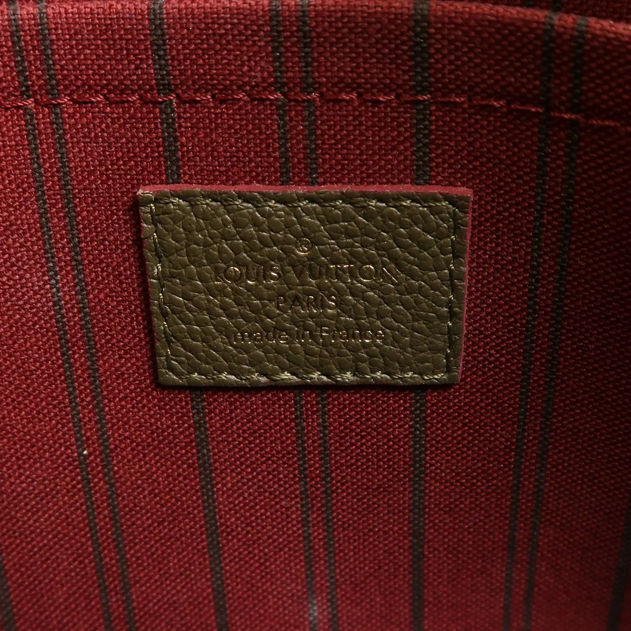 LOUIS VUITTON Montaigne M44060 2-Way Bag Leather 綠色 / Green Leather Rank A - Thumbnail 8