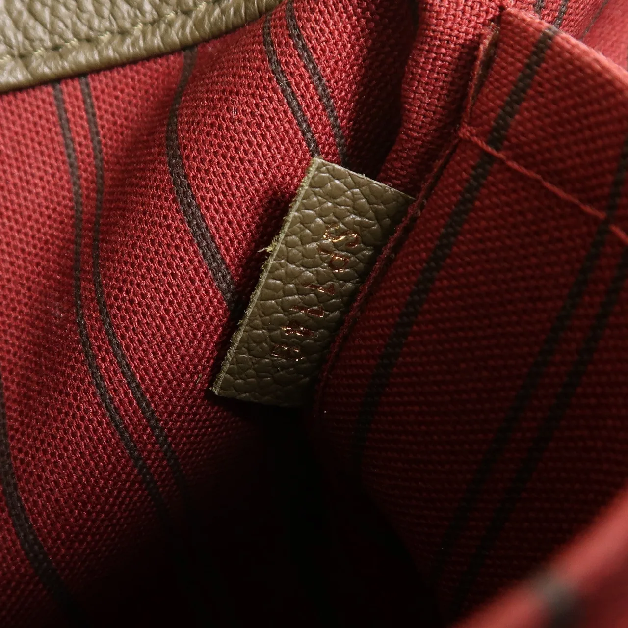 LOUIS VUITTON Montaigne M44060 2-Way Bag Leather 綠色 / Green Leather Rank A - Thumbnail 9