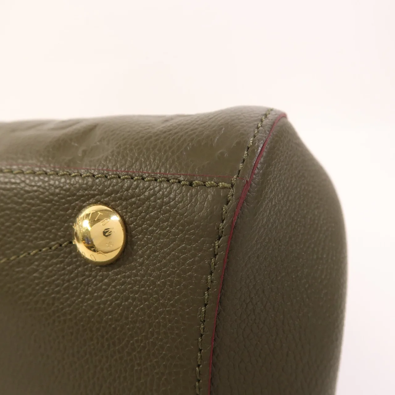 LOUIS VUITTON Montaigne M44060 2-Way Bag Leather 綠色 / Green Leather Rank A - Thumbnail 12