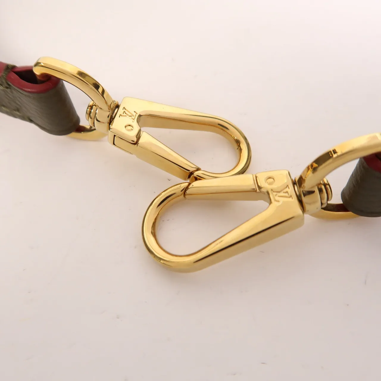 LOUIS VUITTON Montaigne M44060 2-Way Bag Leather 綠色 / Green Leather Rank A - Thumbnail 16