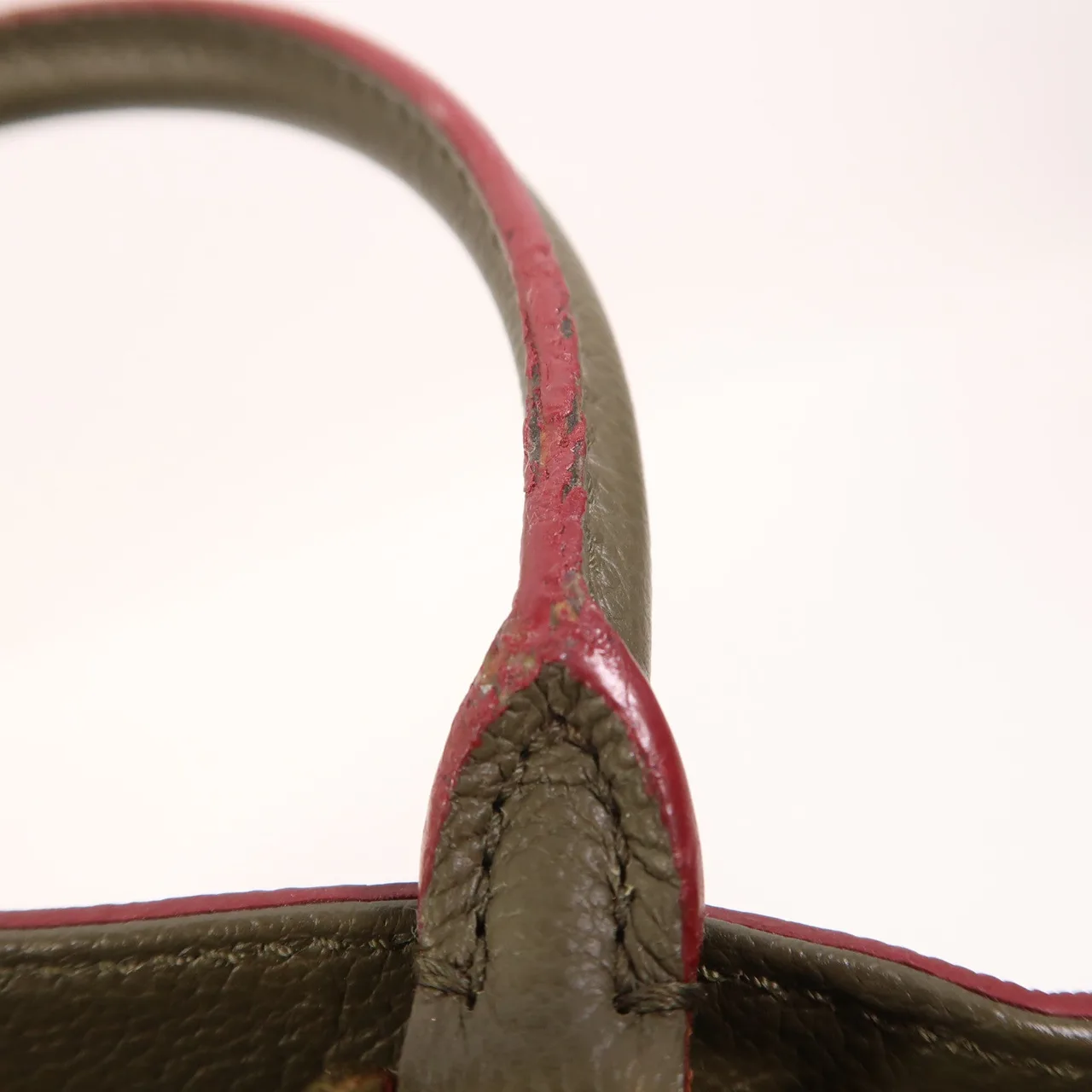 LOUIS VUITTON Montaigne M44060 2-Way Bag Leather 綠色 / Green Leather Rank A - Thumbnail 17