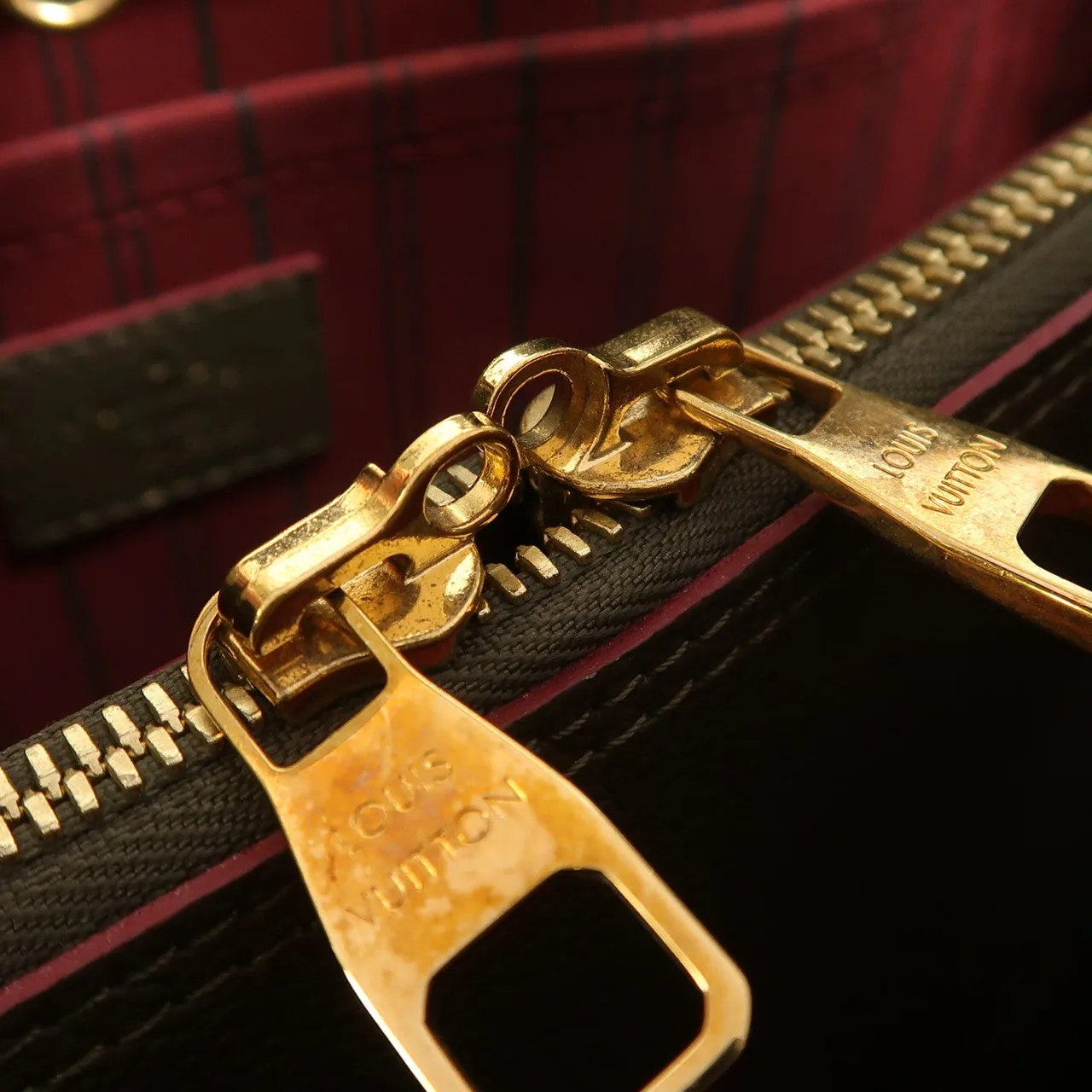 LOUIS VUITTON Montaigne M44060 2-Way Bag Leather 綠色 / Green Leather Rank A - Thumbnail 21