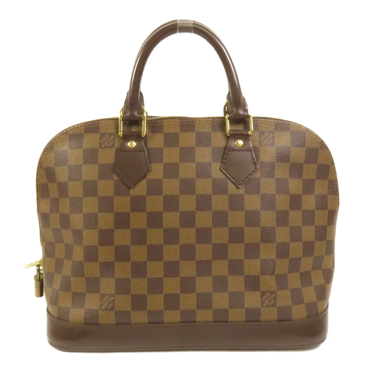 LOUIS VUITTON Alma N51131 Handbag Coated Canvas 棕色 / Brown Coated Canvas Rank B - Thumbnail 2