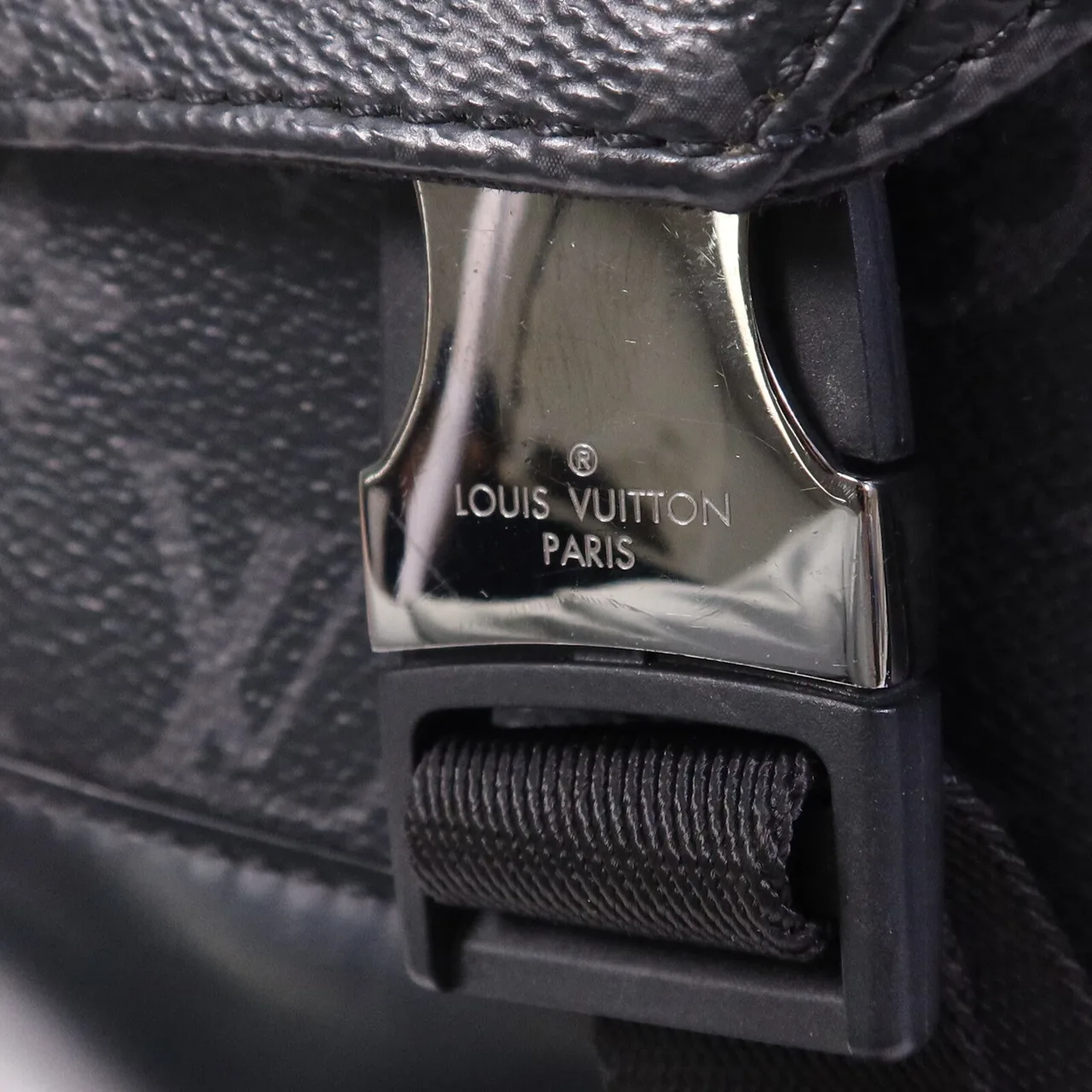 LOUIS VUITTON M40511 Shoulder Bag Coated Canvas 黑色 Coated Canvas Rank A - Thumbnail 10