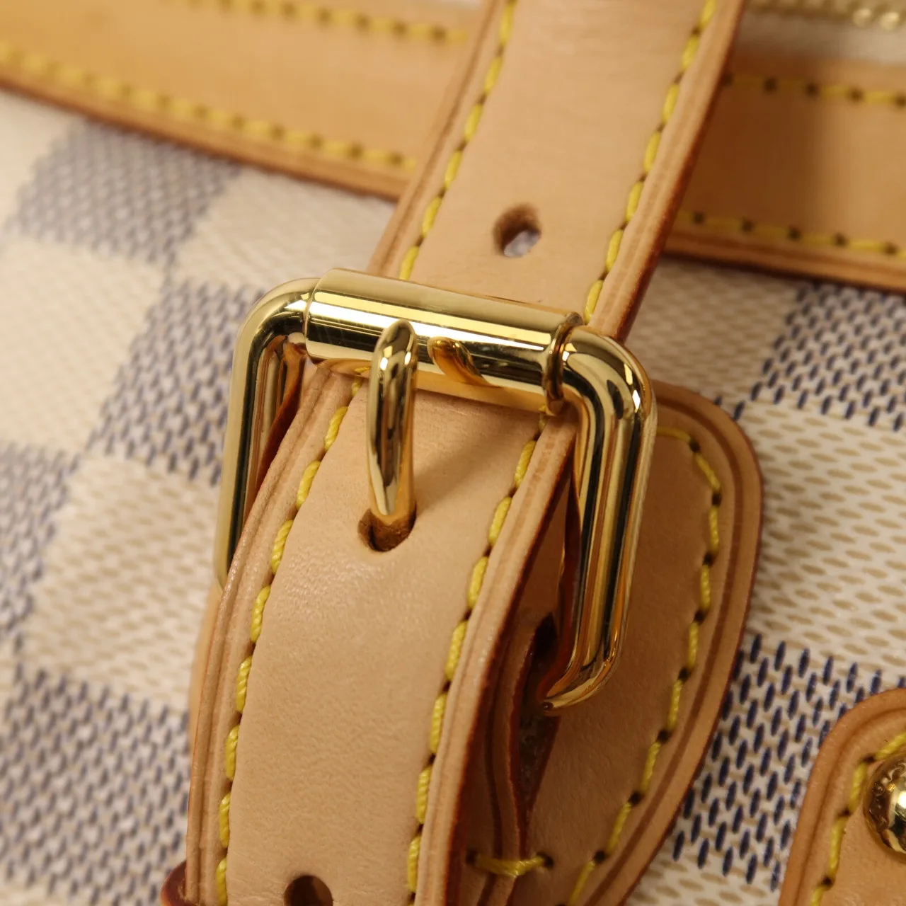 LOUIS VUITTON Berkeley N52001 手提包 塗層帆布 白色 / White 塗層帆布 中古品A - 縮圖 10