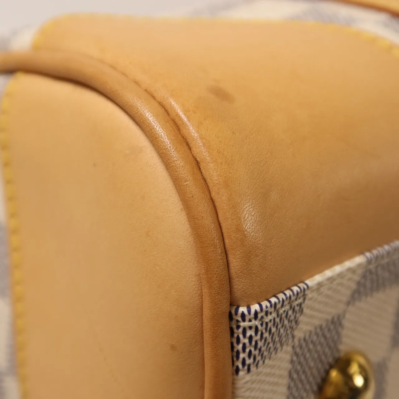 LOUIS VUITTON Berkeley N52001 手提包 塗層帆布 白色 / White 塗層帆布 中古品A - 縮圖 13