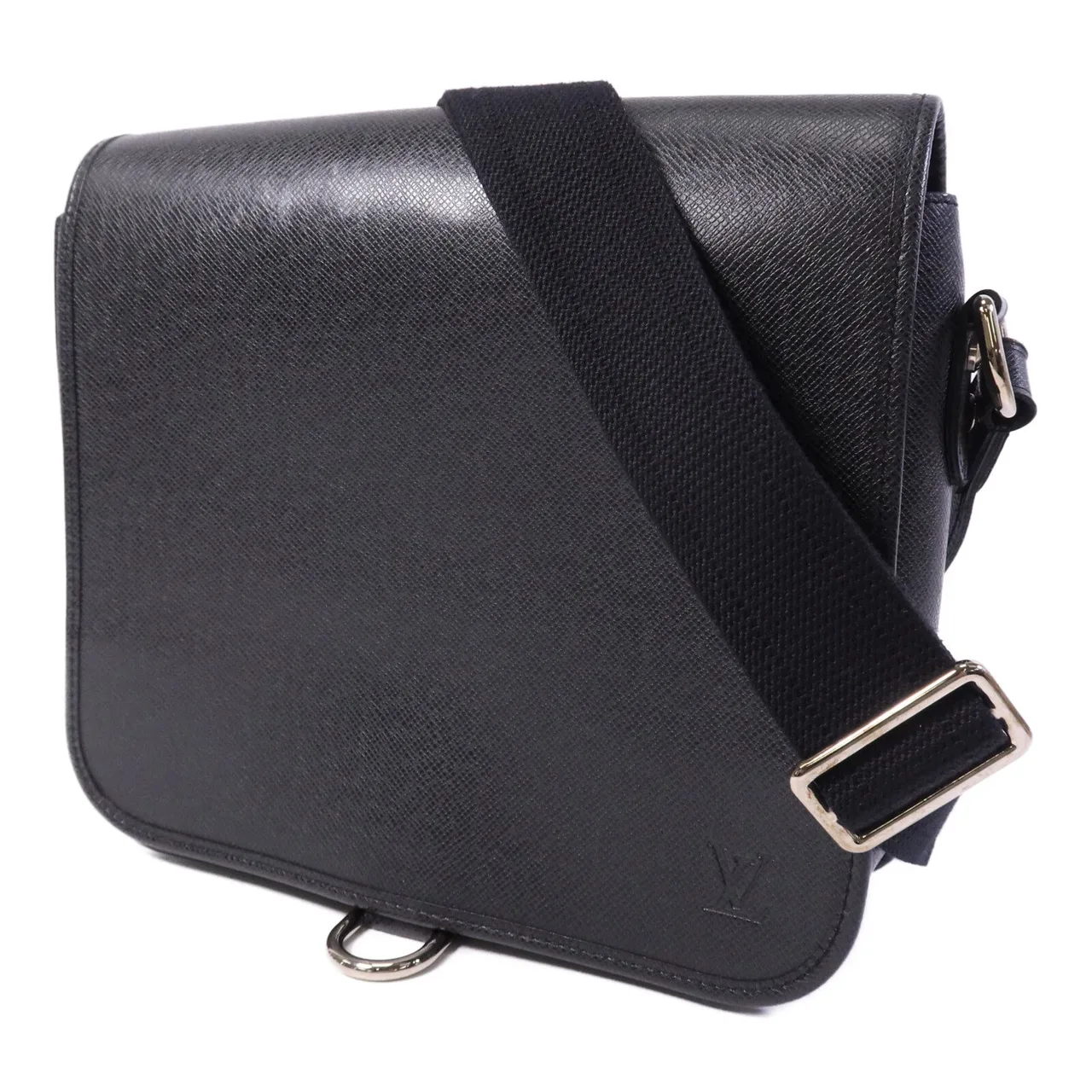 LOUIS VUITTON Andrei M32482 肩背包 牛皮 黑色 牛皮 中古品A - 縮圖 3