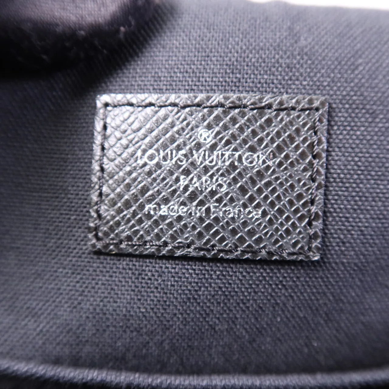 LOUIS VUITTON Andrei M32482 肩背包 牛皮 黑色 牛皮 中古品A - 縮圖 6