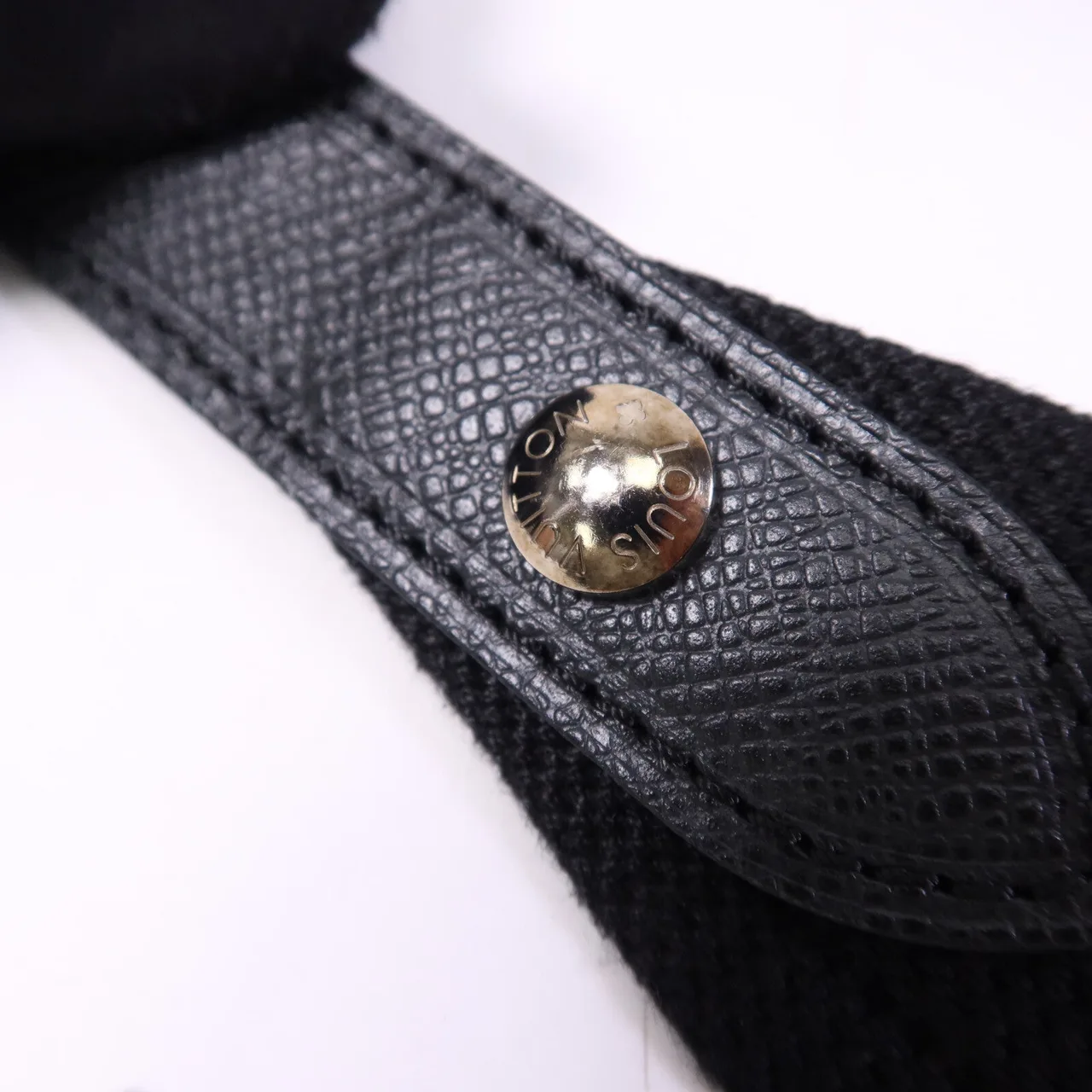 LOUIS VUITTON Andrei M32482 肩背包 牛皮 黑色 牛皮 中古品A - 縮圖 7