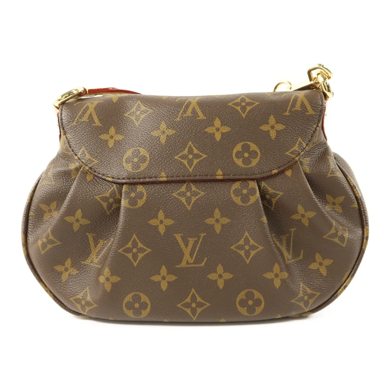 LOUIS VUITTON Sunset M13617 Shoulder Bag Coated Canvas 棕色 Coated Canvas Rank A - Thumbnail 2