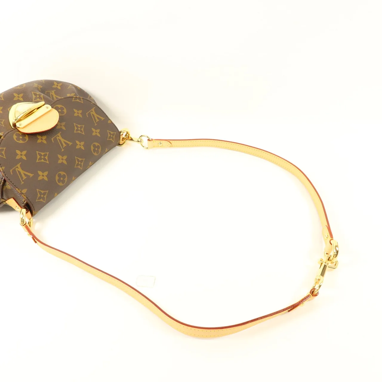 LOUIS VUITTON Sunset M13617 Shoulder Bag Coated Canvas 棕色 Coated Canvas Rank A - Thumbnail 5