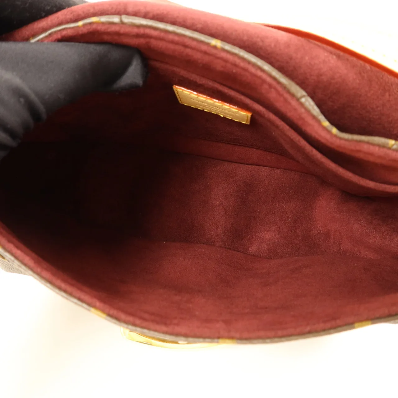 LOUIS VUITTON Sunset M13617 Shoulder Bag Coated Canvas 棕色 Coated Canvas Rank A - Thumbnail 7