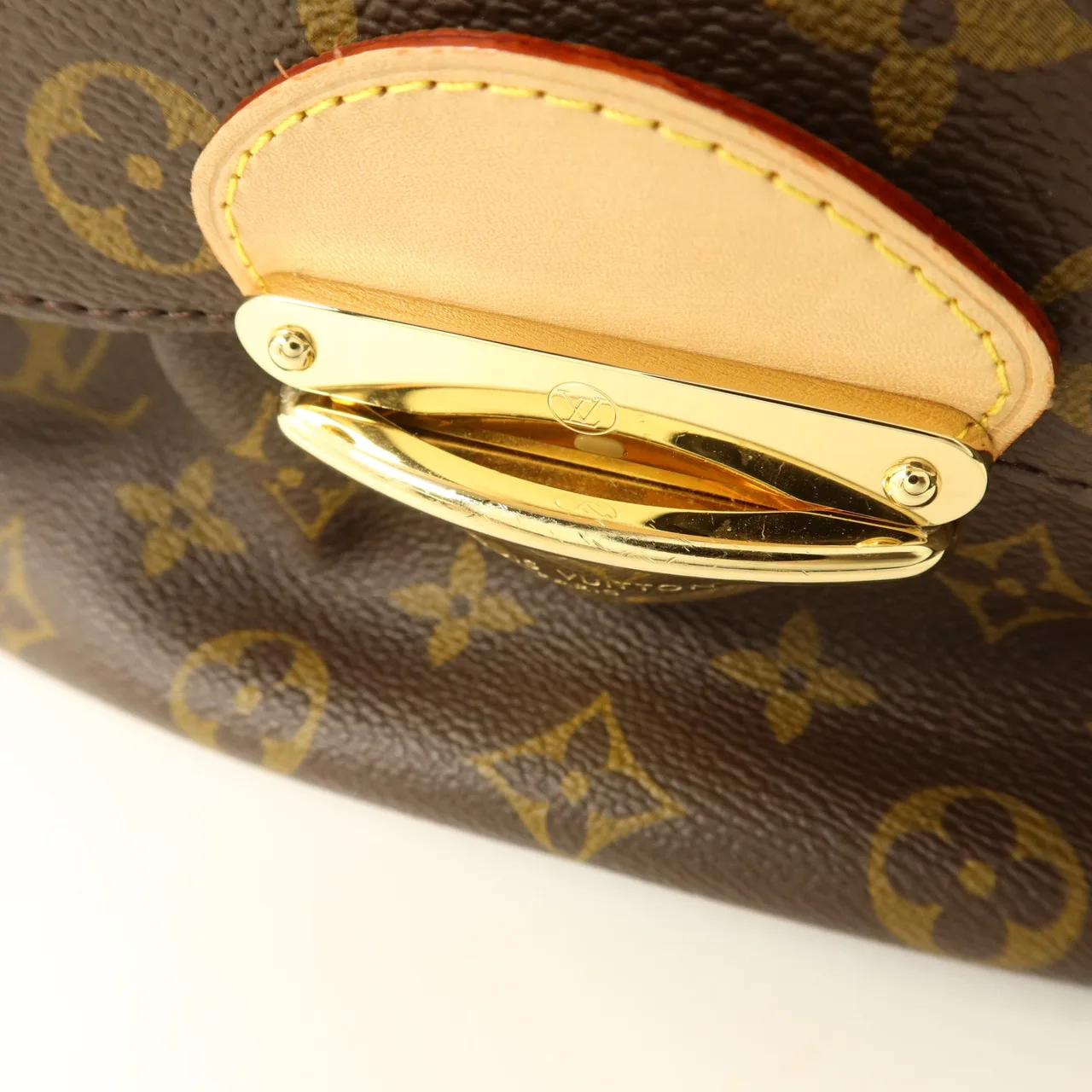 LOUIS VUITTON Sunset M13617 Shoulder Bag Coated Canvas 棕色 Coated Canvas Rank A - Thumbnail 10