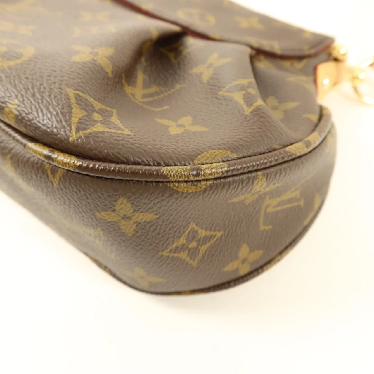 LOUIS VUITTON Sunset M13617 Shoulder Bag Coated Canvas 棕色 Coated Canvas Rank A - Thumbnail 15