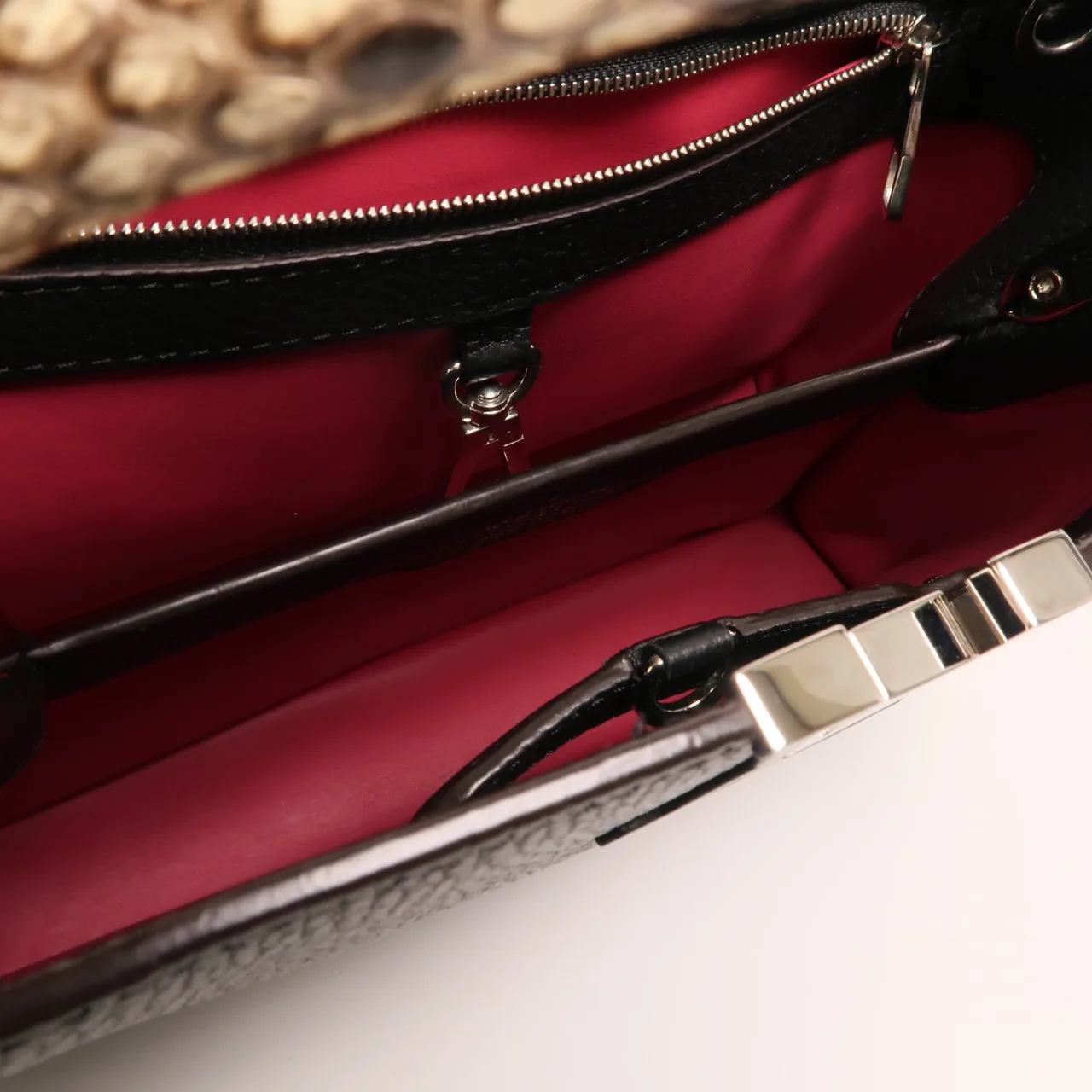 LOUIS VUITTON Capucines N92040 2-Way Bag Calfskin 黑色 / Black Calfskin Rank A - Thumbnail 5