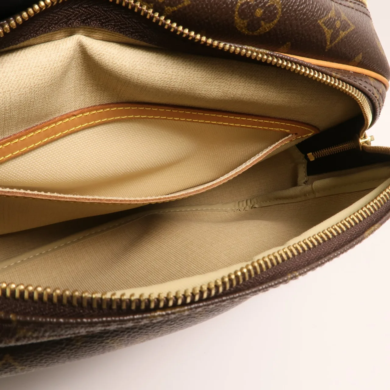 LOUIS VUITTON Reporter M45254 肩背包 塗層帆布 棕色 / Brown 塗層帆布 中古品A - 縮圖 5