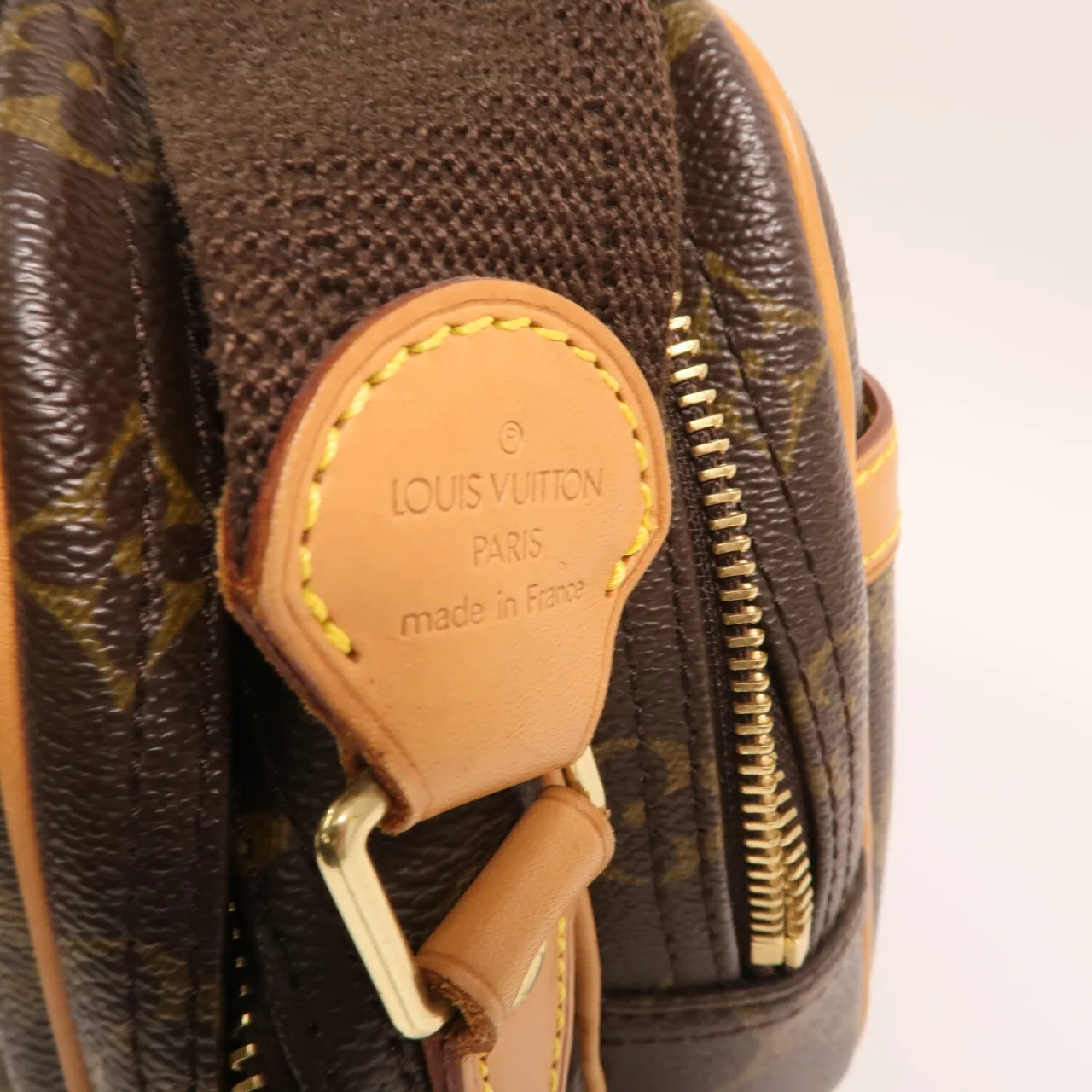 LOUIS VUITTON Reporter M45254 肩背包 塗層帆布 棕色 / Brown 塗層帆布 中古品A - 縮圖 7