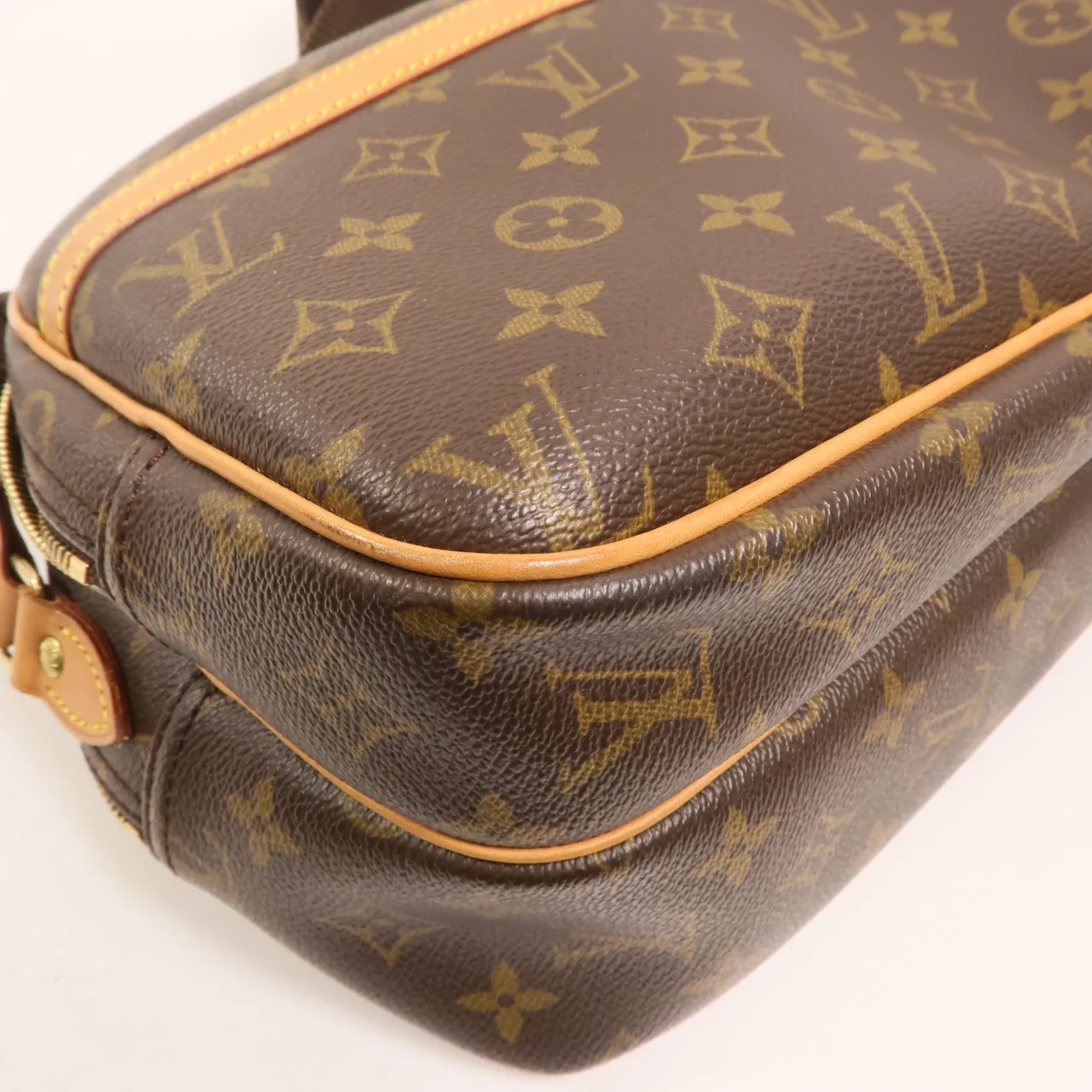LOUIS VUITTON Reporter M45254 肩背包 塗層帆布 棕色 / Brown 塗層帆布 中古品A - 縮圖 11
