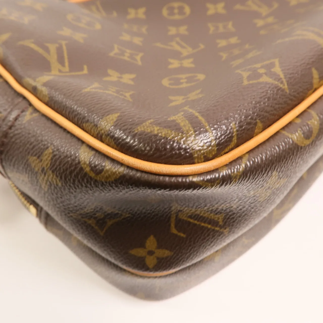 LOUIS VUITTON Reporter M45254 肩背包 塗層帆布 棕色 / Brown 塗層帆布 中古品A - 縮圖 13