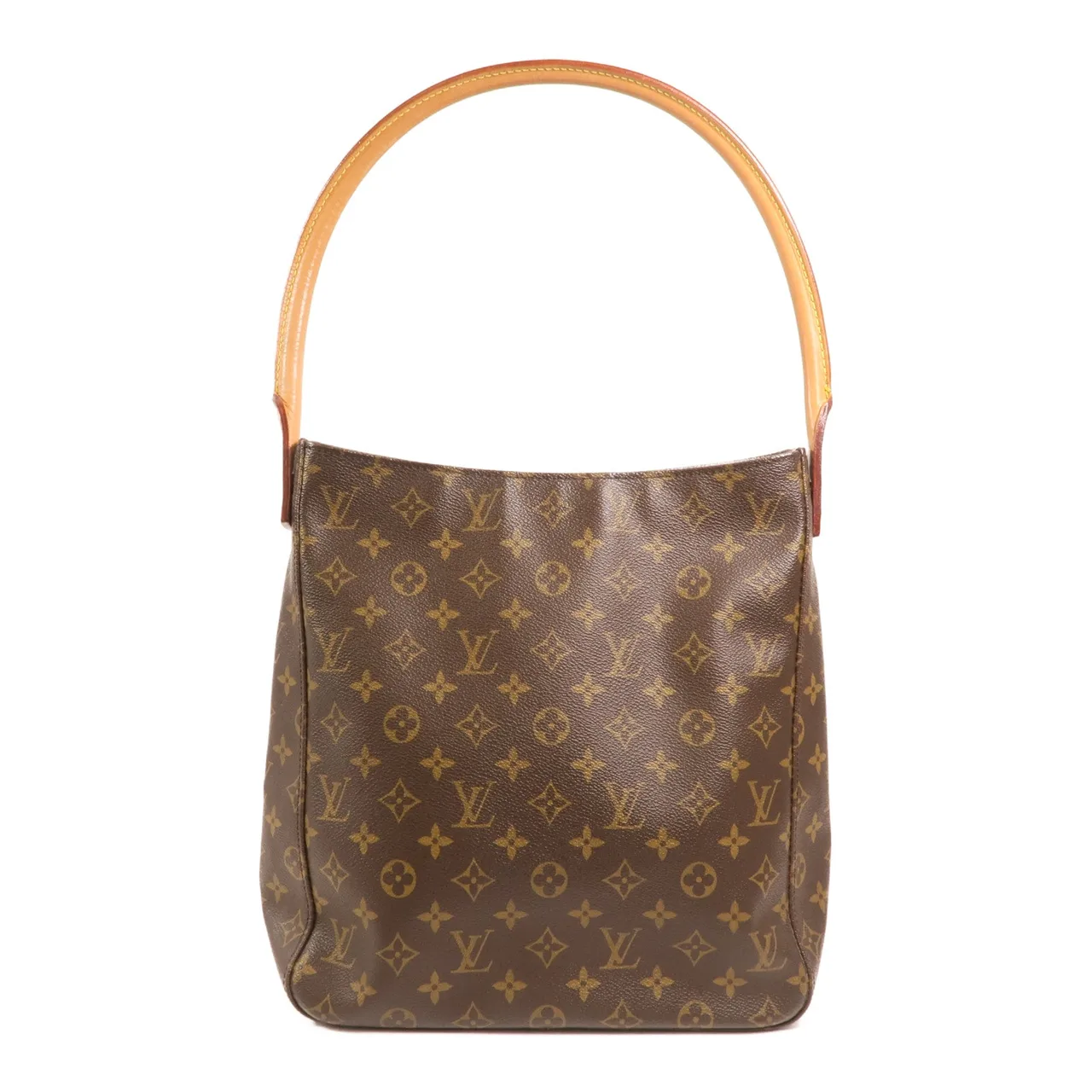 LOUIS VUITTON Loop M51145 肩背包 塗層帆布 棕色 / Brown 塗層帆布 中古品B - 縮圖 2
