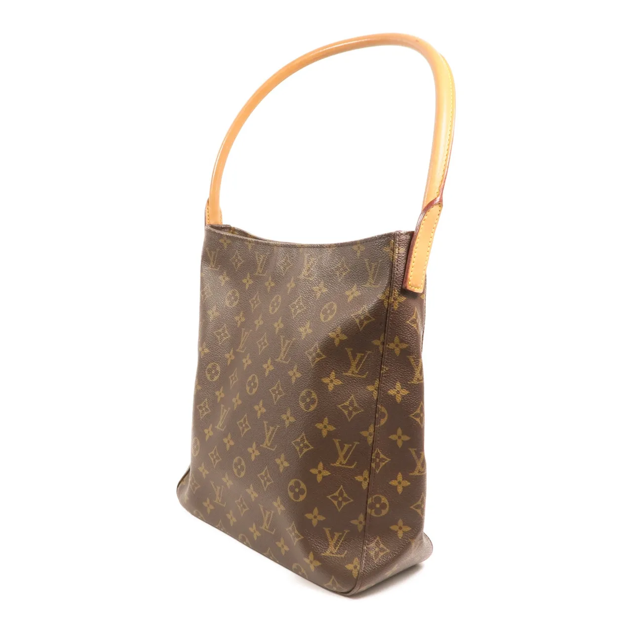 LOUIS VUITTON Loop M51145 肩背包 塗層帆布 棕色 / Brown 塗層帆布 中古品B - 縮圖 3