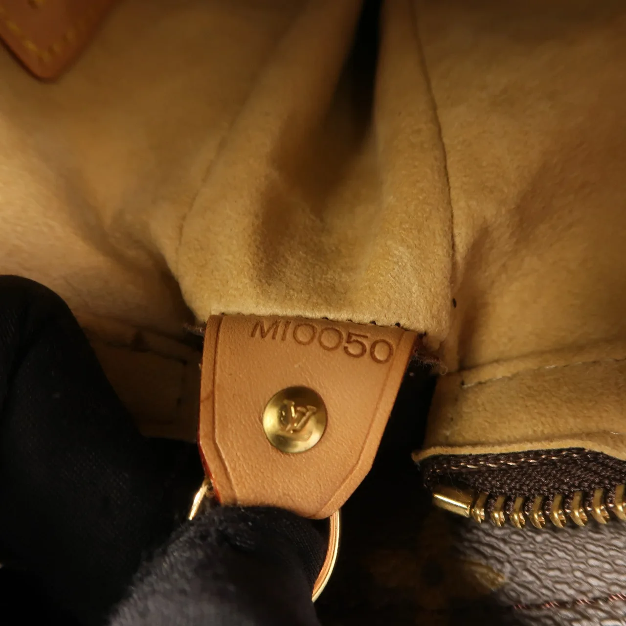 LOUIS VUITTON Loop M51145 肩背包 塗層帆布 棕色 / Brown 塗層帆布 中古品B - 縮圖 7