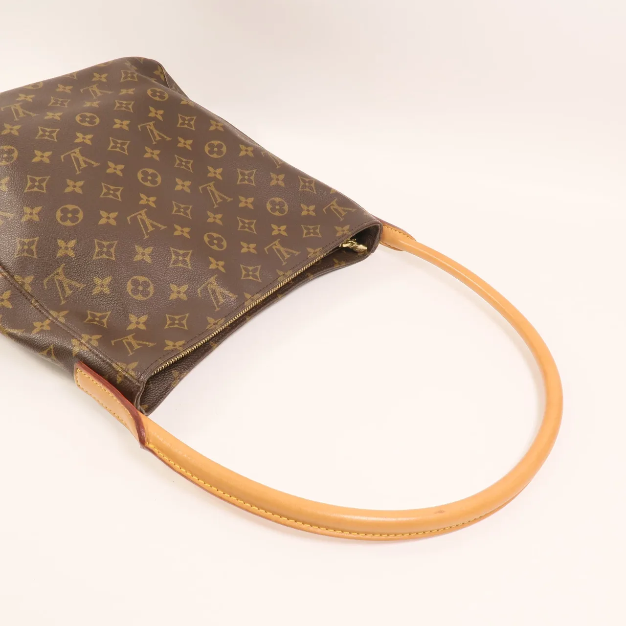 LOUIS VUITTON Loop M51145 肩背包 塗層帆布 棕色 / Brown 塗層帆布 中古品B - 縮圖 8