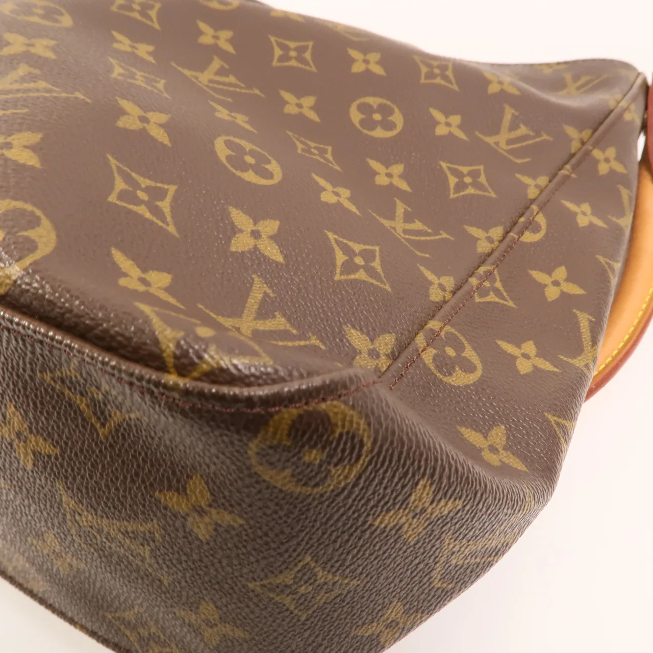LOUIS VUITTON Loop M51145 肩背包 塗層帆布 棕色 / Brown 塗層帆布 中古品B - 縮圖 9