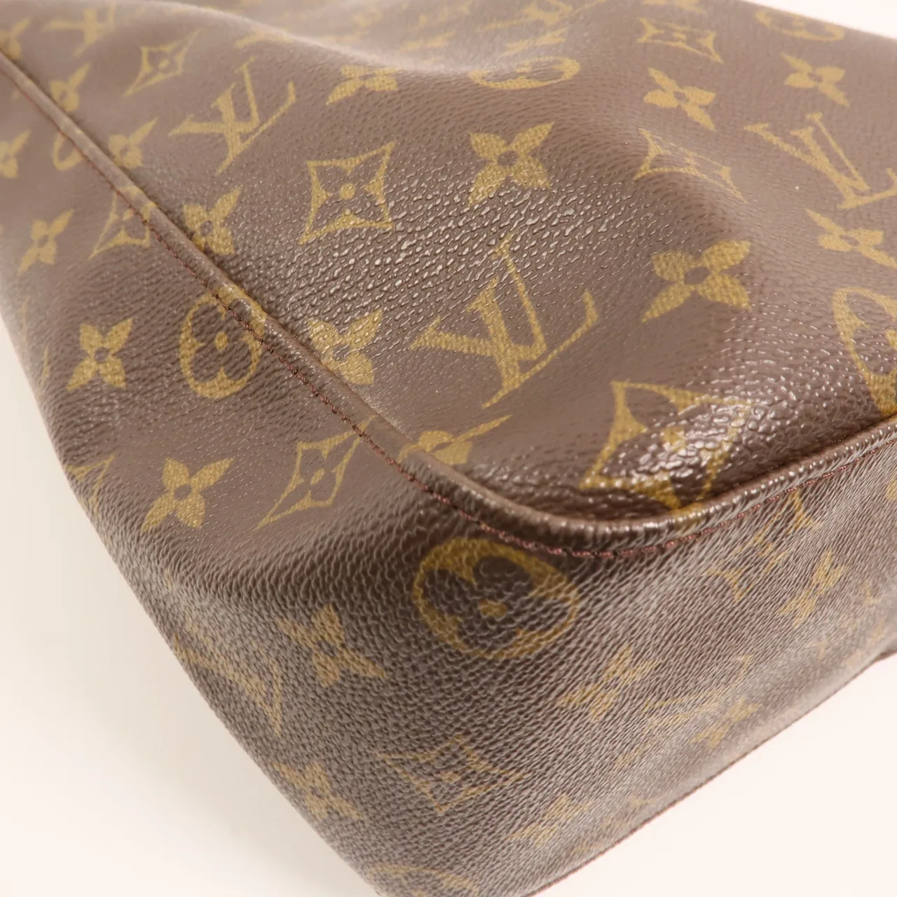 LOUIS VUITTON Loop M51145 肩背包 塗層帆布 棕色 / Brown 塗層帆布 中古品B - 縮圖 10