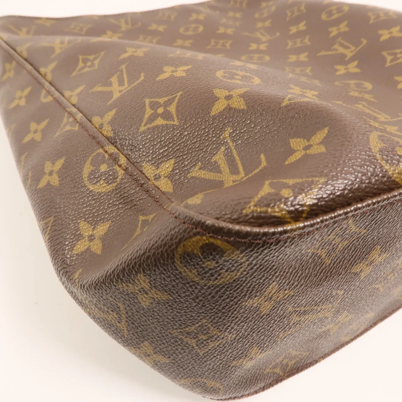 LOUIS VUITTON Loop M51145 肩背包 塗層帆布 棕色 / Brown 塗層帆布 中古品B - 縮圖 12