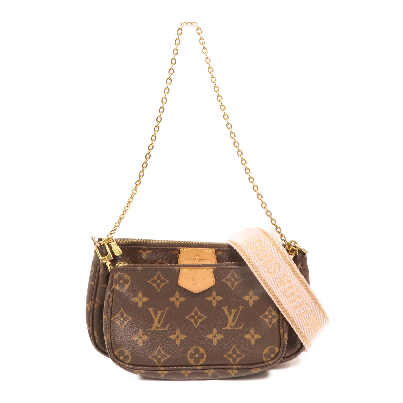 LOUIS VUITTON Multi Pochette M44840 2-Way Bag Coated Canvas