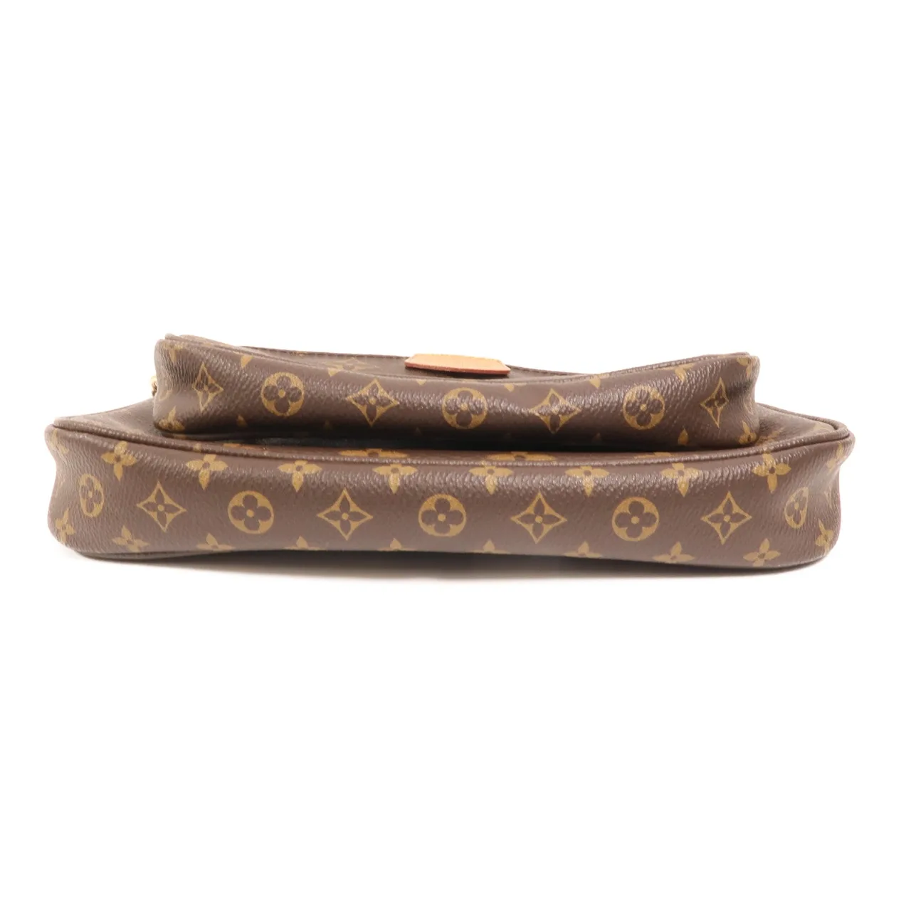 LOUIS VUITTON Multi Pochette M44840 兩用包 塗層帆布 棕色 / Brown 塗層帆布 中古品B - 縮圖 4