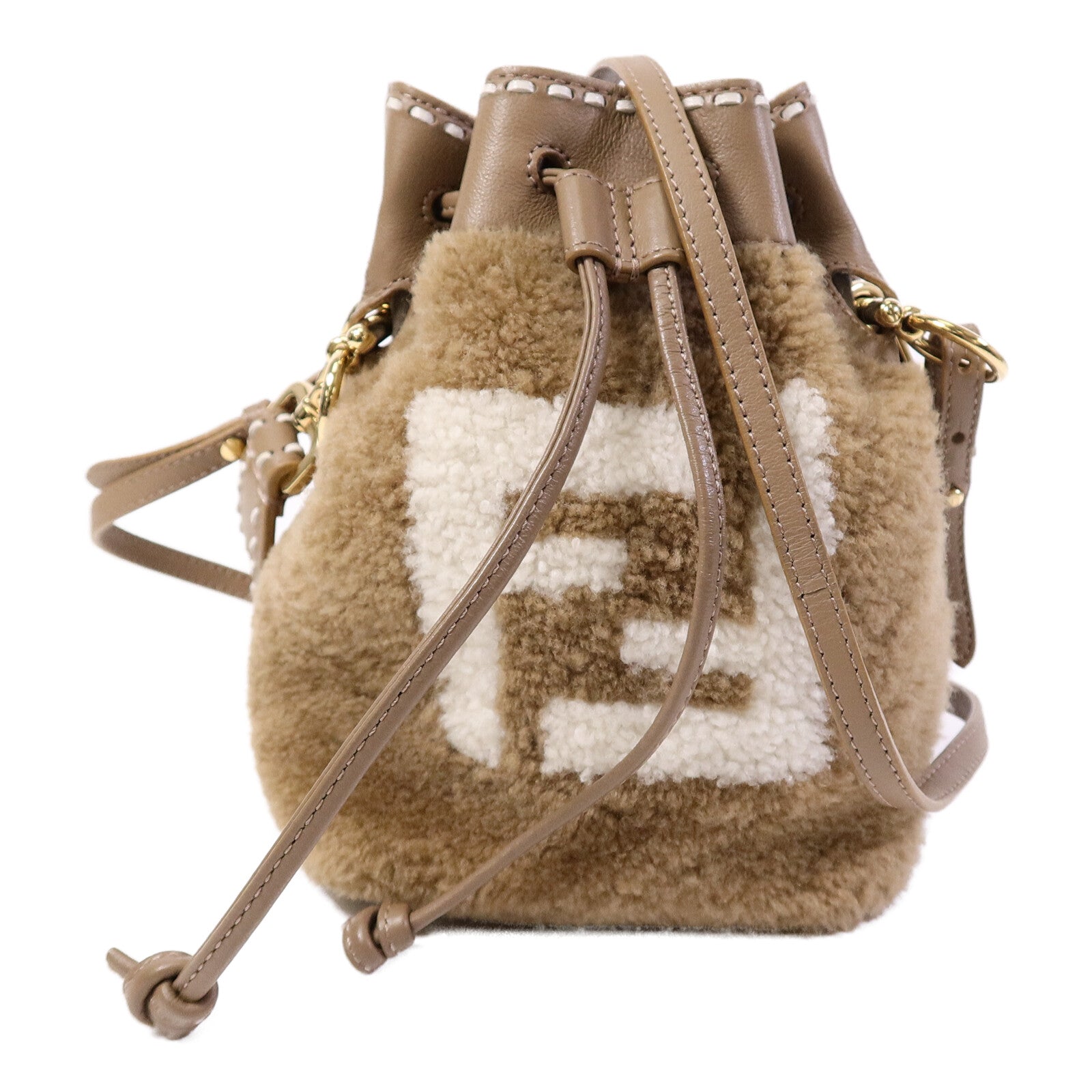 LOUIS VUITTON 8BS010 兩用包 x Shearling