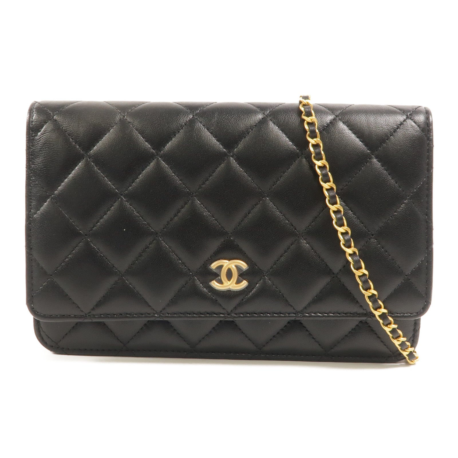 LOUIS VUITTON WOC Shoulder Bag Lambskin