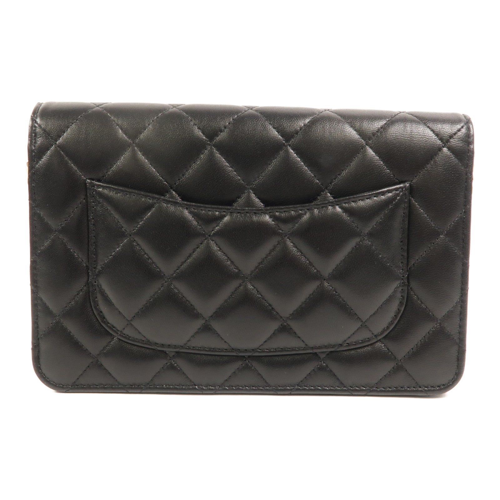 LOUIS VUITTON WOC Shoulder Bag Lambskin 2
