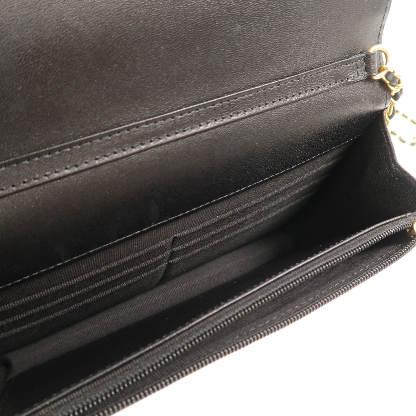 LOUIS VUITTON WOC Shoulder Bag Lambskin 5