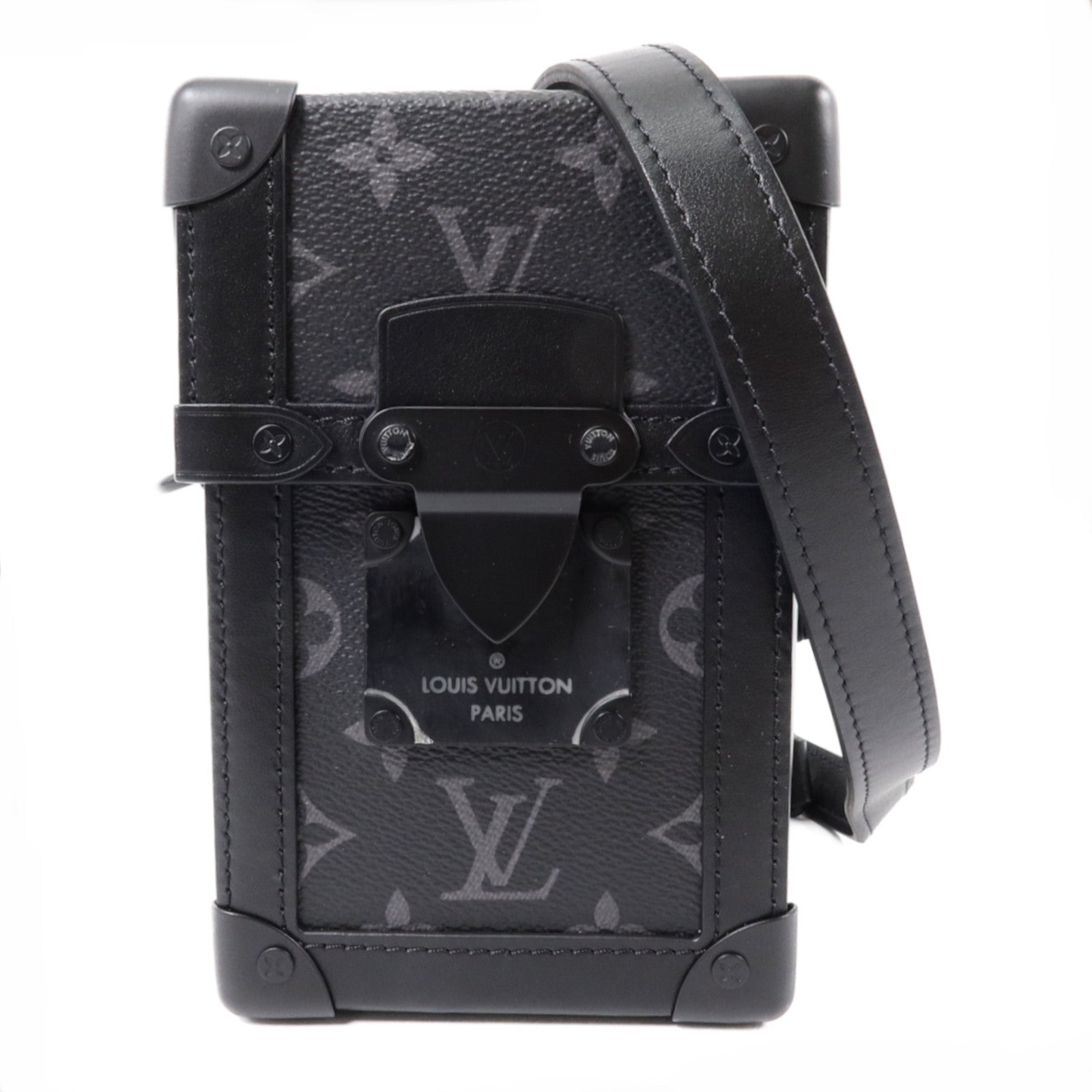 LOUIS VUITTON Trunk M82077 Shoulder Bag Coated Canvas