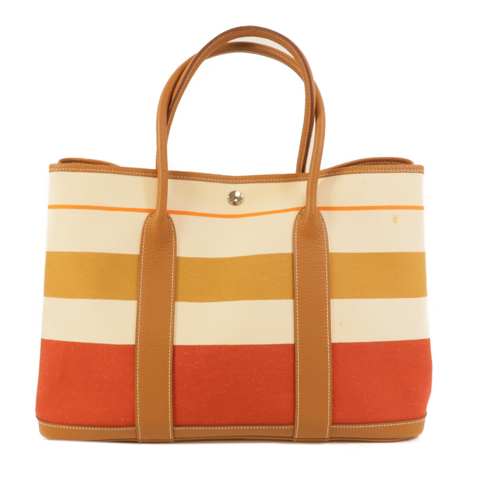 LOUIS VUITTON Garden Handbag Canvas
