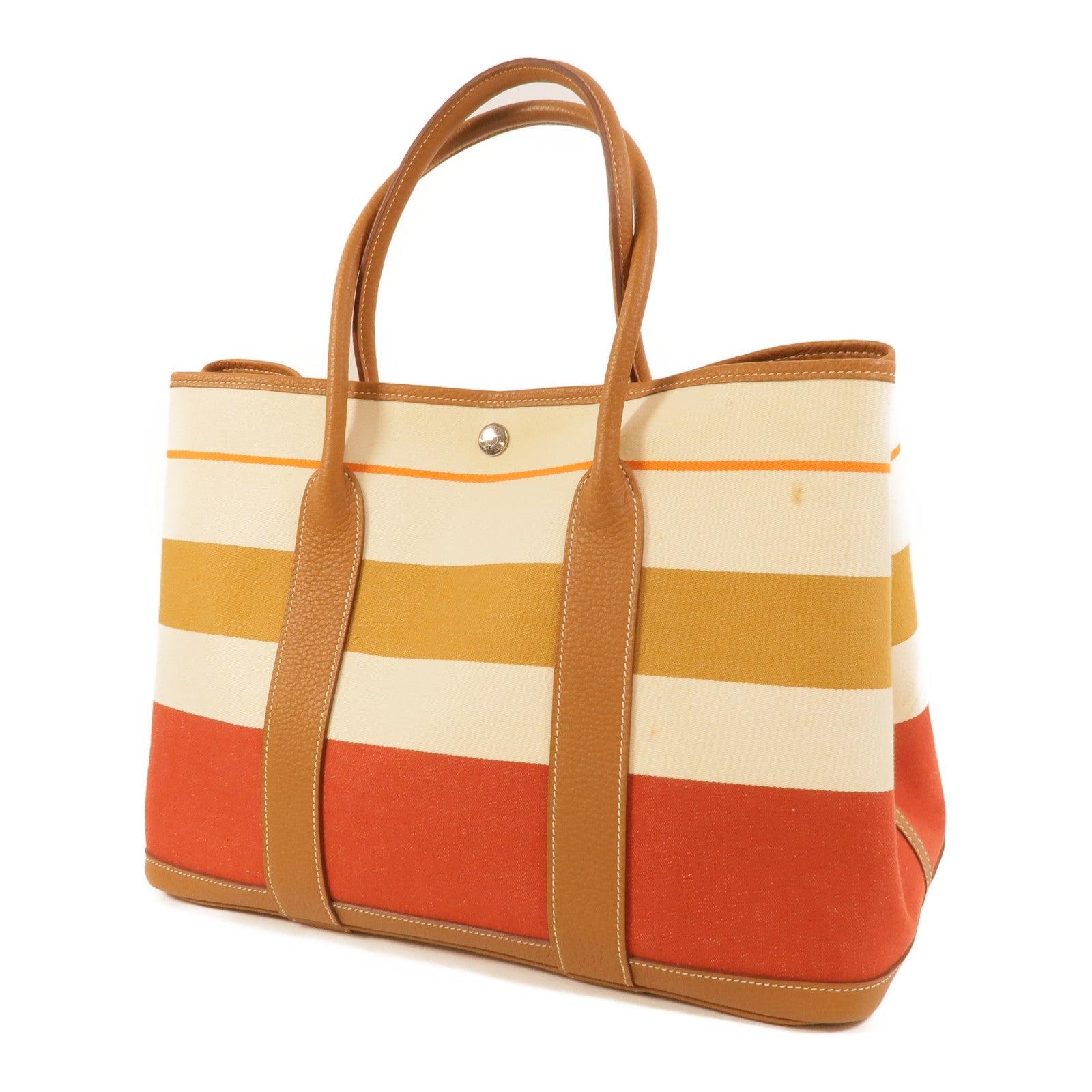 LOUIS VUITTON Garden Handbag Canvas 3