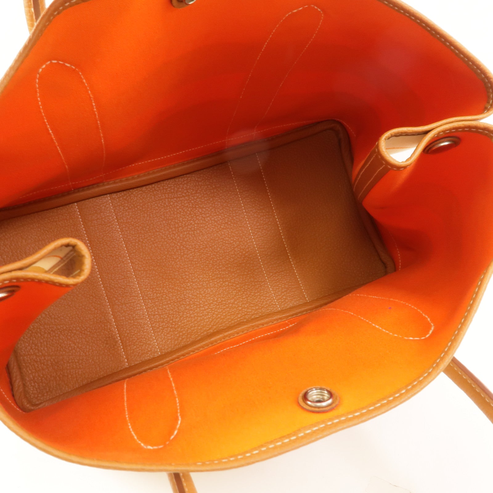 LOUIS VUITTON Garden Handbag Canvas 5