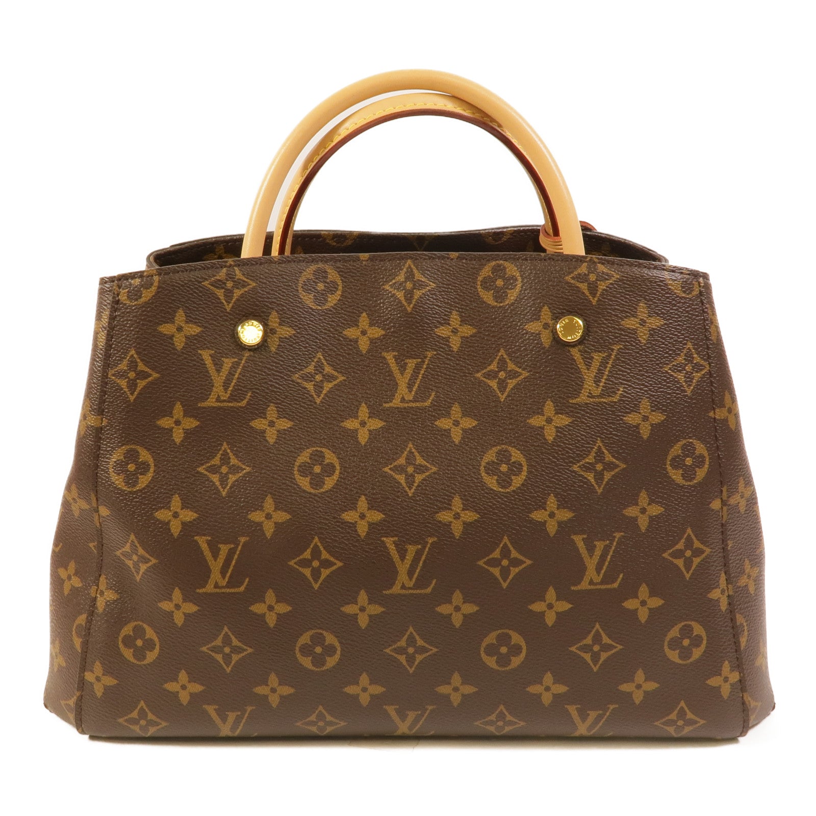 LOUIS VUITTON Montaigne M41056 2-Way Bag Coated Canvas 2